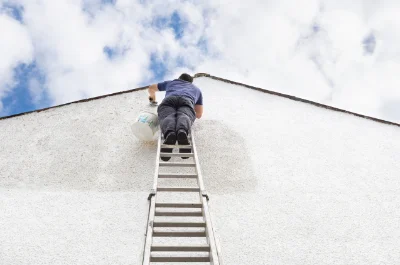 Peinture extérieure à Ramousies — façades et ravalement